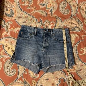 Mid Rise BDG Breezy Denim Shorts Sz 24W